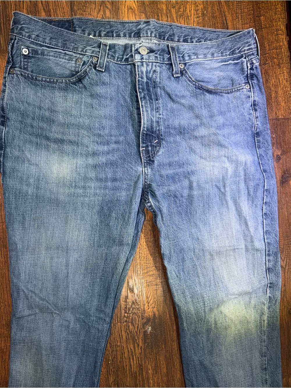 Men's Levi’s 514 Classic Blue Denim Jeans 36x34 - Picture 2 of 6